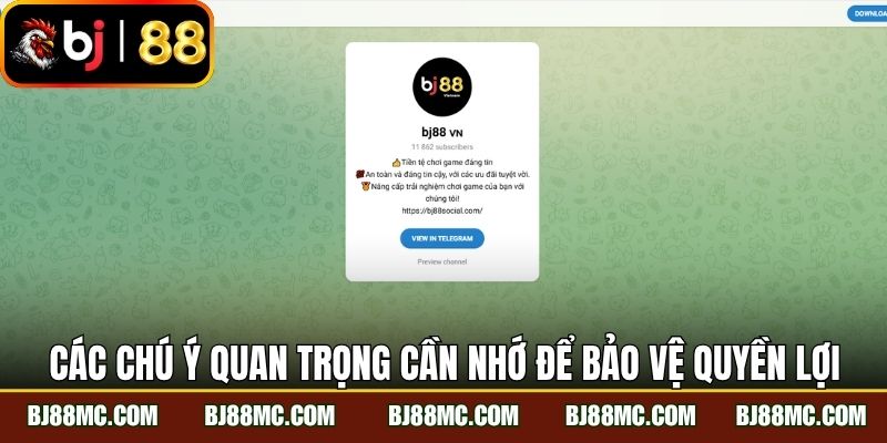Các chú ý quan trọng cần nhớ để bảo vệ quyền lợi
